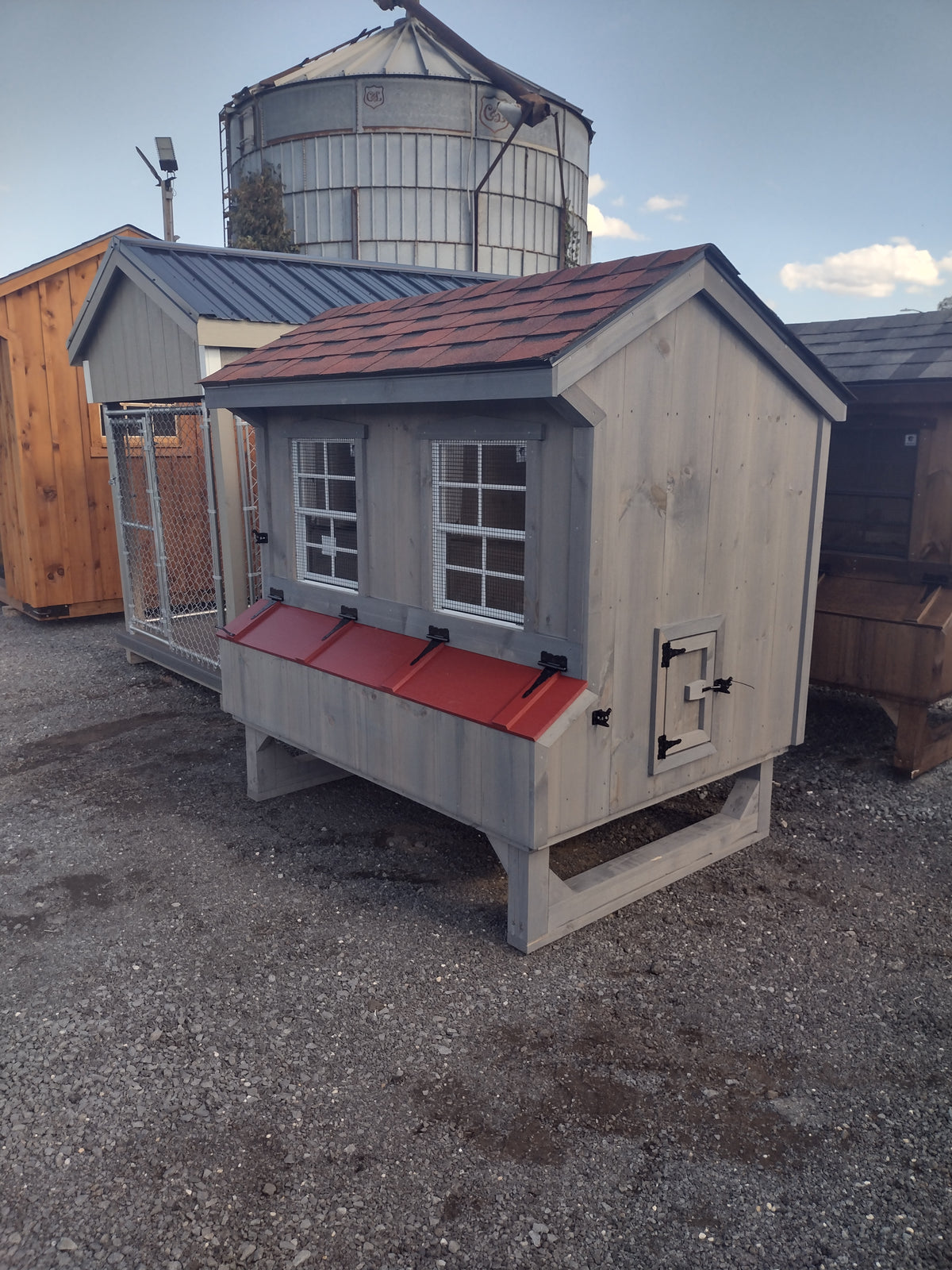4x6 Chicken Coop (#SC458)