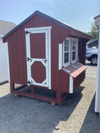 6x10 Quaker Chicken Coop Combo (#ZC203)