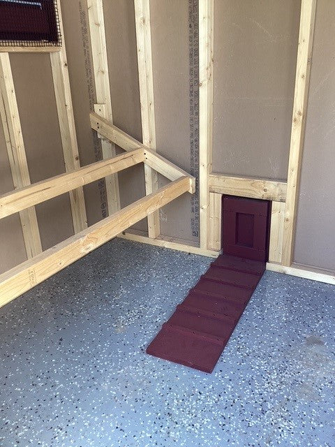 6x10 Quaker Chicken Coop Combo (#ZC203)
