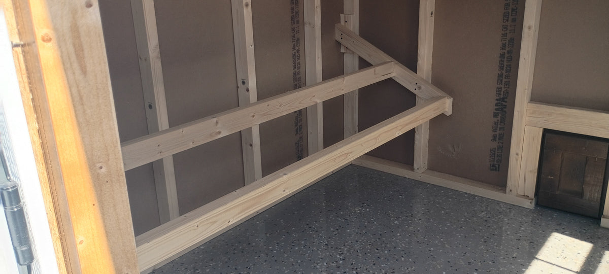 7x12 Chicken Coop Combo (#ZC205)