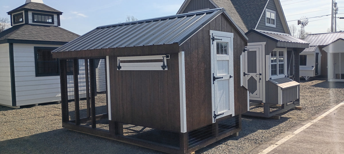 7x12 Chicken Coop Combo (#ZC205)