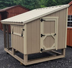 6x8 Combination Coop (#ZC223)