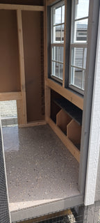 4x8 Combo Chicken Coop (#ZC210)