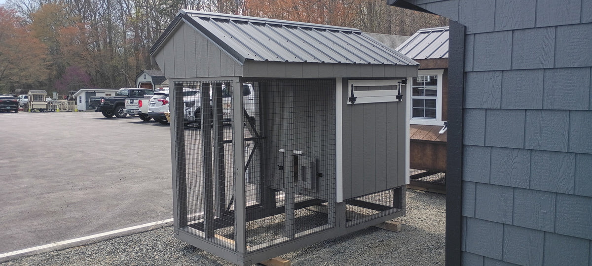 4x8 Combo Chicken Coop (#ZC210)